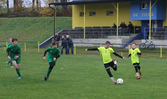Žáci: Tichá - Jeseník n.O. (FOTO: M.Bartoň) 2