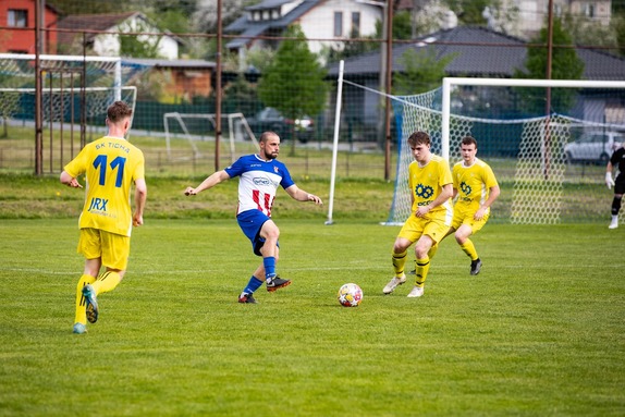 Muži: Baník Albrechtice - Tichá (FOTO: Ondřej Kruť